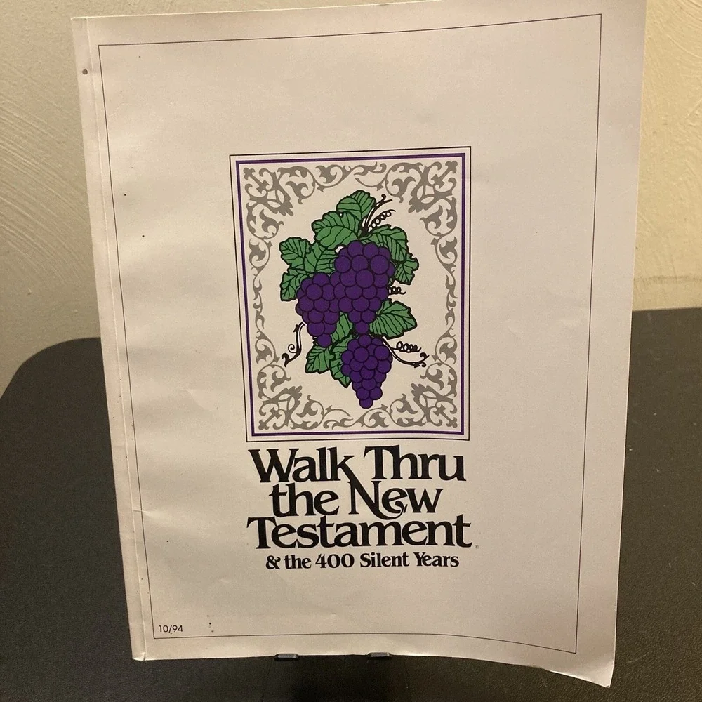 Walk Thru the New Testament Bible Ministries Survey Seminar Notebook VTG 1994